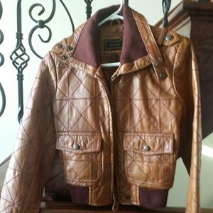 Guess leather jacket